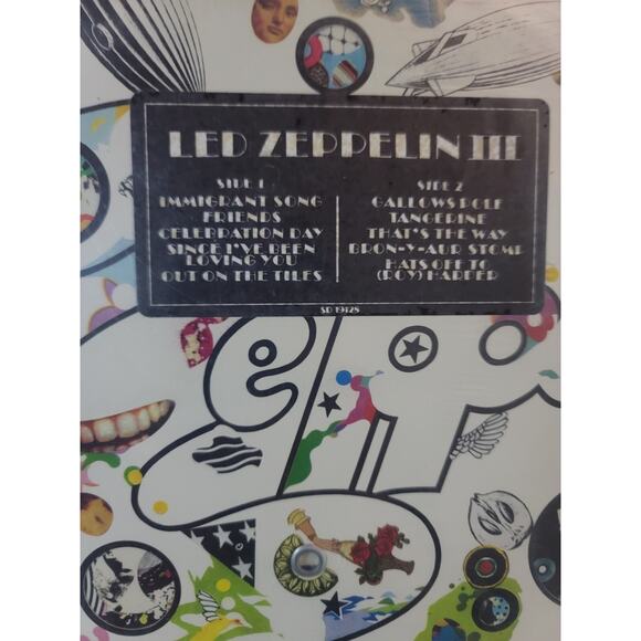 1977 LED ZEPPELIN III LP - Atlantic SD 19128 - Gatefold w/ Rotating Wheel Cover - Picture 2 of 9